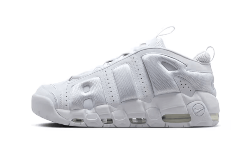 近赏 Nike Air More Uptempo Low 最新配色「Triple White」鞋款官方图辑