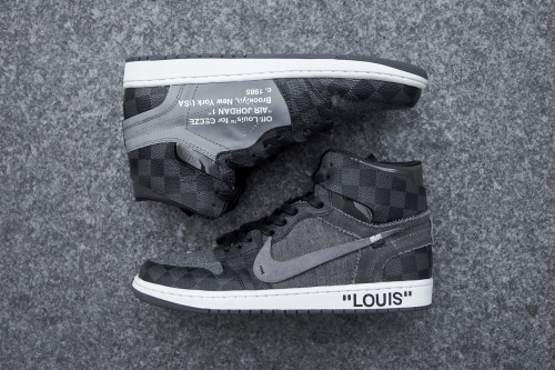 艺术家打造全新 Air Jordan 1「Off-Louis」V2 限量定制鞋款