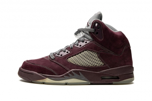 Air Jordan 5 最新复刻配色「Burgundy」官方图辑、发售日期正式公开