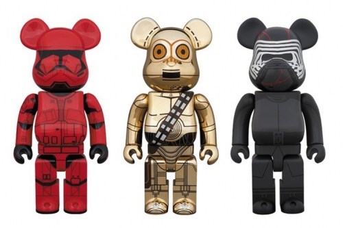 Medicom Toy 推出全新《Star Wars: The Rise of Skywalker》系列 BE@RBRICK 公仔