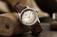 Seiko Presage Classic「Shiracha」限量腕表，烟熏渐层向日本丝绸致敬