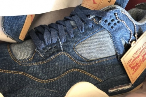 Levi's × Air Jordan 4 联名鞋款发售日期曝光