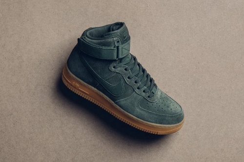 Nike Air Force 1 High 全新配色设计「Vintage Green」鞋款