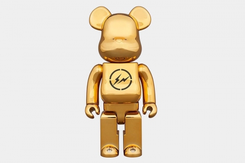 THE CONVENI × fragment design × Medicom Toy 联名 BE@RBRICK 玩偶