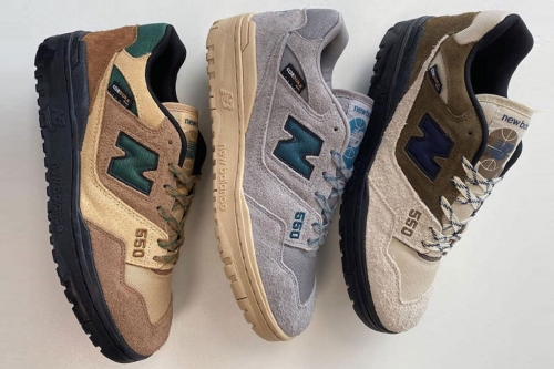 率先预览 size? × New Balance 550 最新 CORDURA 材质鞋款