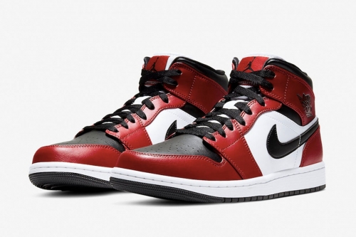 经典拼合－Air Jordan 1 Mid 推出全新「Chicago Black Toe」配色鞋款