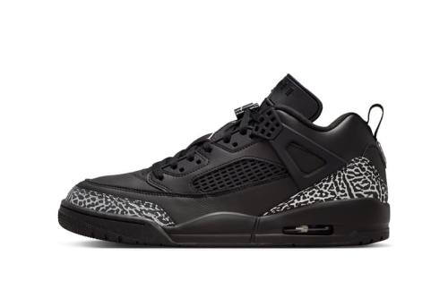 Jordan Brand 推出 Jordan Spizike Low「Black/Metallic Silver」低调配色鞋款