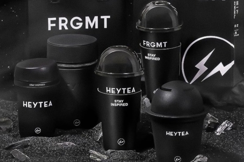 fragment design × 喜茶 HEYTEA 联乘系列「Black TEA」正式登场