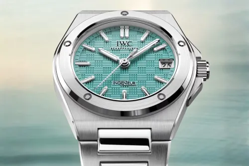 IWC Ingenieur Automatic 35「Pool Blue」薄荷蓝面尽现清爽夏日气息