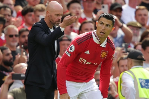 Cristiano Ronaldo 批评 Manchester United 主帅 Erik ten Hag 缺乏赢球欲望