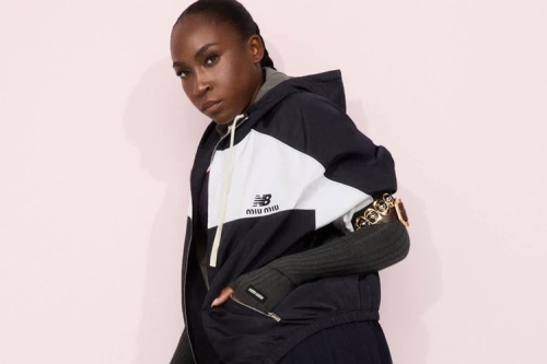 Coco Gauff 倾情演绎 New Balance × Miu Miu 最新合作系列发布
