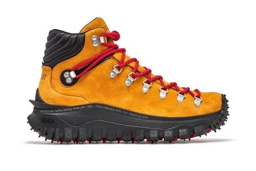 fragment design × Moncler TrailGrip GTX High 联名登山靴正式发布