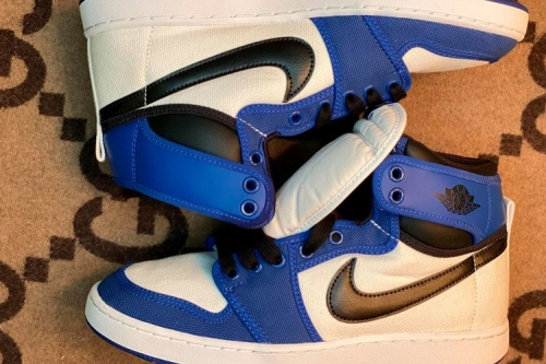 率先近赏 Air Jordan 1 KO Retro 全新配色「Storm Blue」鞋款