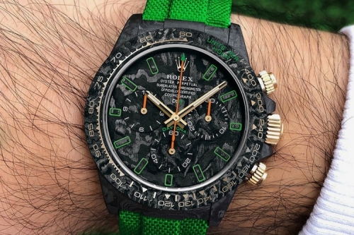 DiW 打造要价 $48,000 美元 Rolex Daytona 全新碳纤维定制腕表