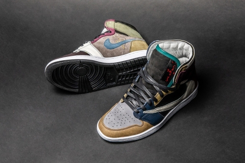 The Shoe Surgeon 打造 Travis Scott × Air Jordan 1 定制版本鞋款