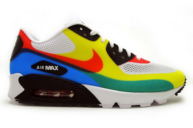 Nike Air Max 90 Hyperfuse PRM "Olympic" 奥林匹克鞋款