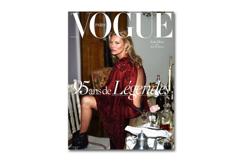 Kate Moss、Kendall Jenner、Gisèle Bündchen、Christy Turlington 登上《Vogue》巴黎 95 周年特刊封面