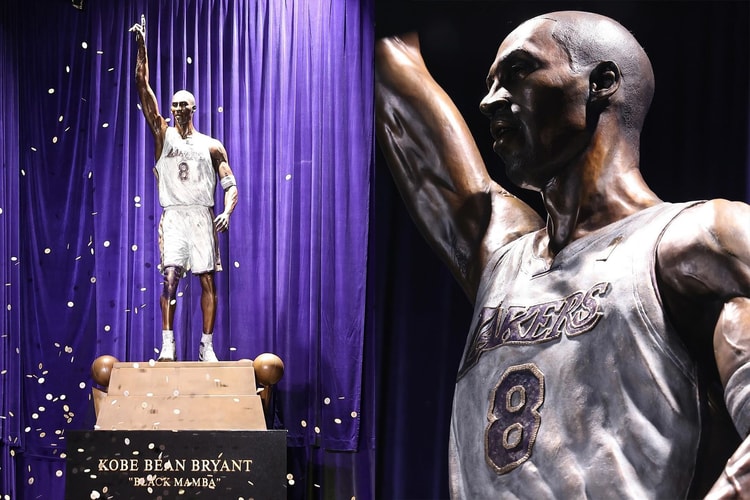 Kobe Bryant 纪念雕像正式于 Los Angeles Lakers 主场落成
