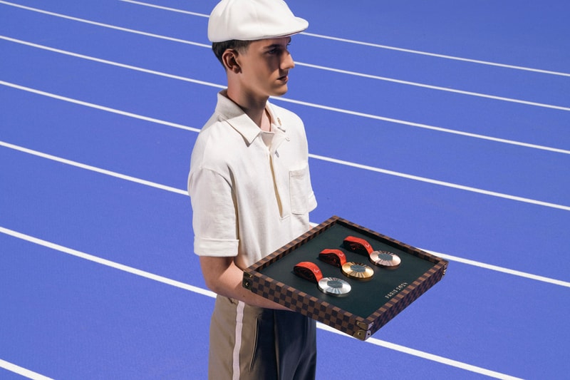 Louis Vuitton 操刀制作 2024 巴黎奥运奖牌托盘