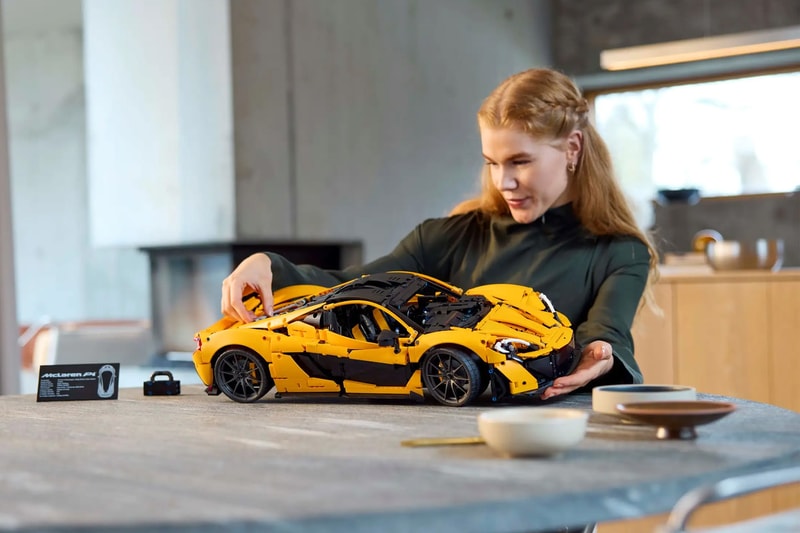 LEGO Technic 推出全新 McLaren P1 赛车积木模型