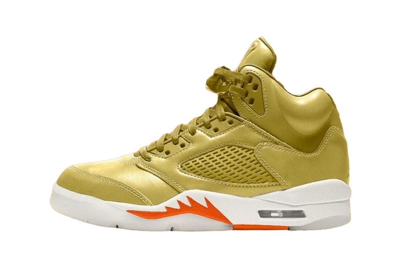 消息称 Air Jordan 5 全新配色「Metallic Gold」鞋款有望于 2025 年问世