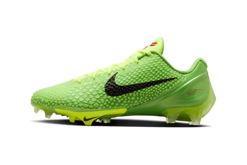 Nike Vapor Edge Kobe 6「Grinch」鞋款公布发售日期