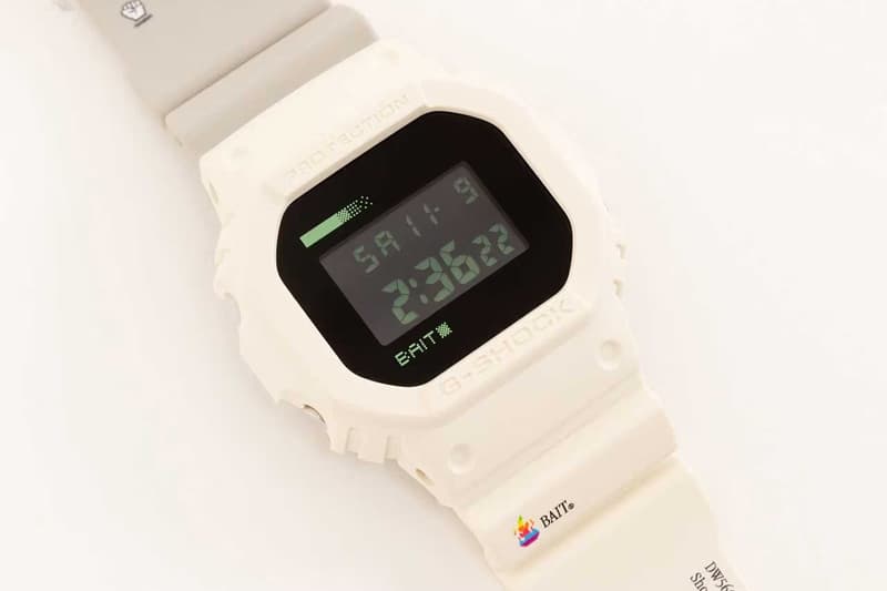 BAIT × G-SHOCK DW-5600 最新联名表款正式发布