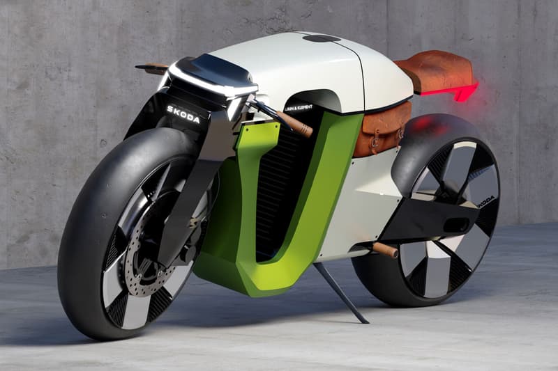 Škoda 发表未来电能美学 Slavia B Café Racer 概念车