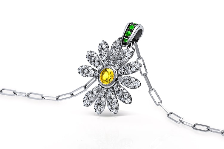 Jacob & Co. 携手 G-Dragon 推出全新 PEACEMINUSONE Pendant 联名雏菊吊坠系列