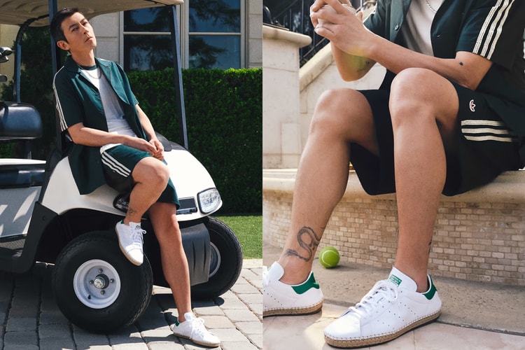 陈冠希操刀 CLOT × adidas Originals Stan Smith Espadrille 最新联名鞋款登场