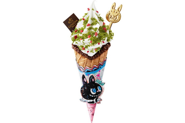 比利时巧克力品牌歌帝梵 GODIVA × LABUBU 联名冰品正式发布