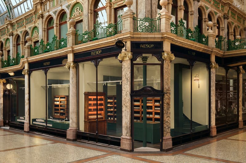 Aesop 以维多利亚豪华浴室为灵感，于英国开设全新沉浸式新店