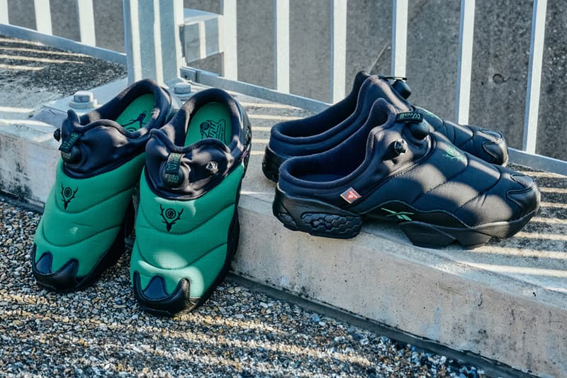 SOUTH2 WEST8 × Reebok Instapump Fury Mule 最新联名鞋款发布