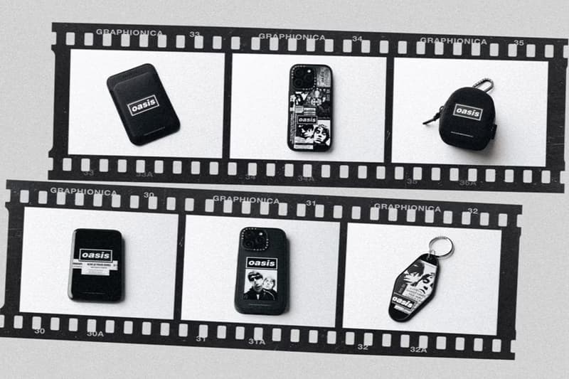 CASETiFY 推出全新联名系列,致敬 Oasis 世纪重聚