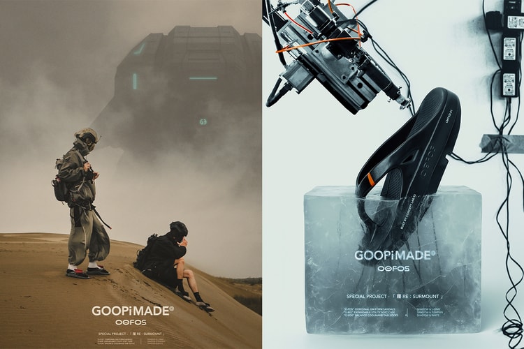 GOOPiMADE 携手 OOFOS 联手打造全新联名企划「履 RE：Surmount」