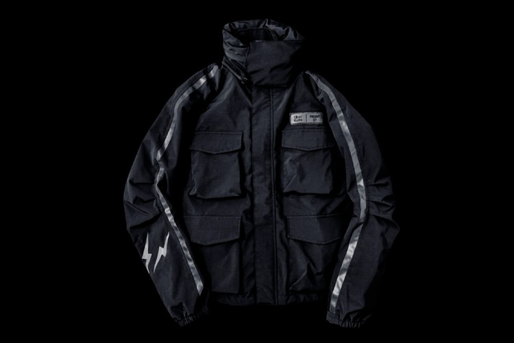 fragment design x Uber Eats Japan 推出限定骑士外套