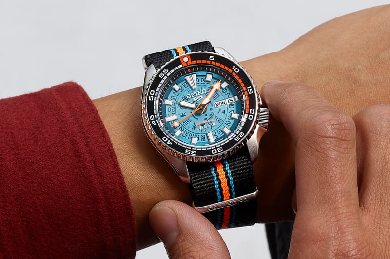 Seiko 联手 Bamford 首发限量版 Seiko 5 Sports 腕表