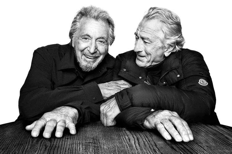 Robert De Niro 与 Al Pacino 同框主演 Moncler 最新形象广告