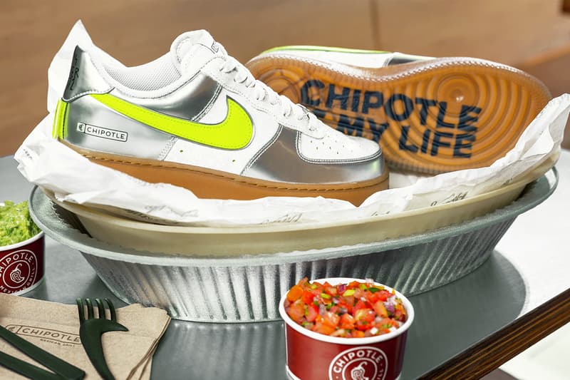 Chipotle 携手 Nike 打造独一无二 Air Force 1,致敬 Doernbecher Freestyle 计划