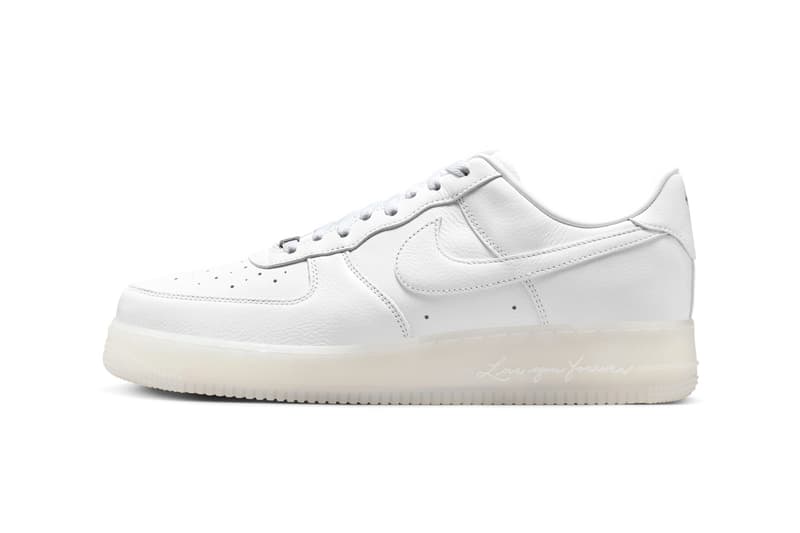 NOCTA × Nike Air Force 1 Low Love You Forever「White/Cobalt Tint」联名鞋款明年登场发售