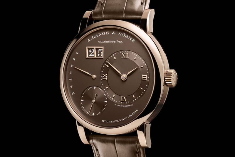 A. Lange & Söhne 推出 HONEYGOLD® 材质 LANGE 1 Daymatic 腕表