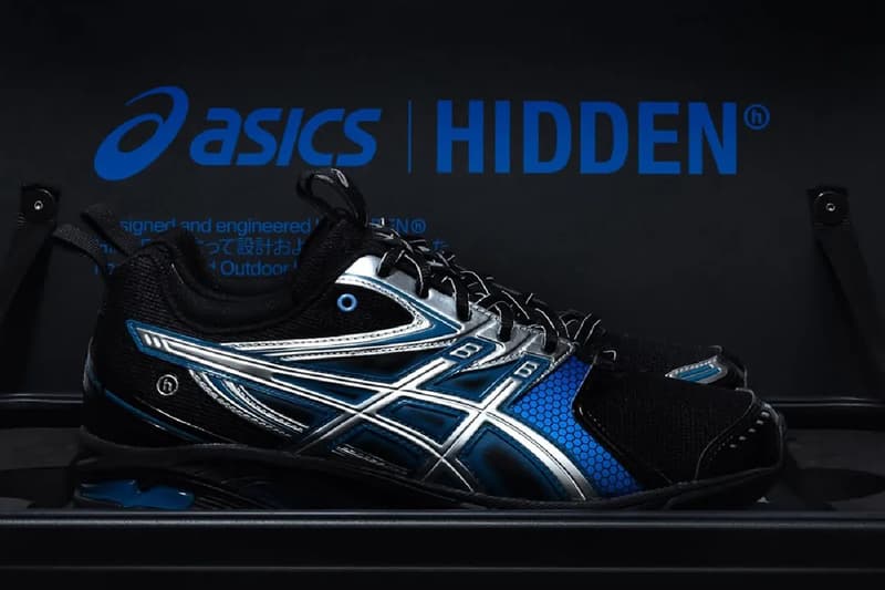 Hidden.NY 携手 ASICS 推出全新蓝色联乘鞋款