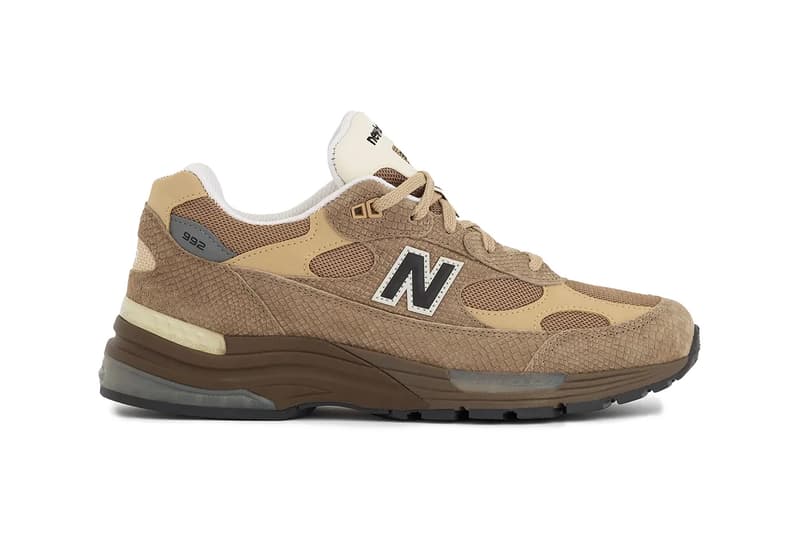 New Balance 992 最新配色「Driftwood/Rich Oak」鞋款即将登场