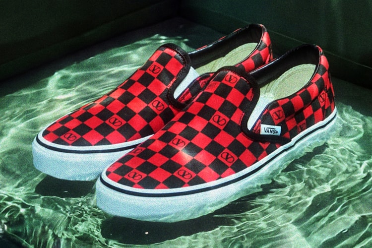 Alessandro Michele 携手 Maison Valentino 重新演绎 Vans Classic Slip-On 鞋款