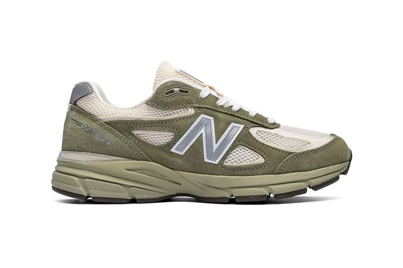 New Balance 990v4 MADE in USA 罕见橄榄绿中底全新登场
