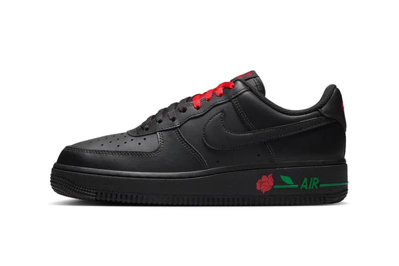 Nike Air Force 1 Low「Rose」全黑配色鞋款，迎战 2026 盛夏
