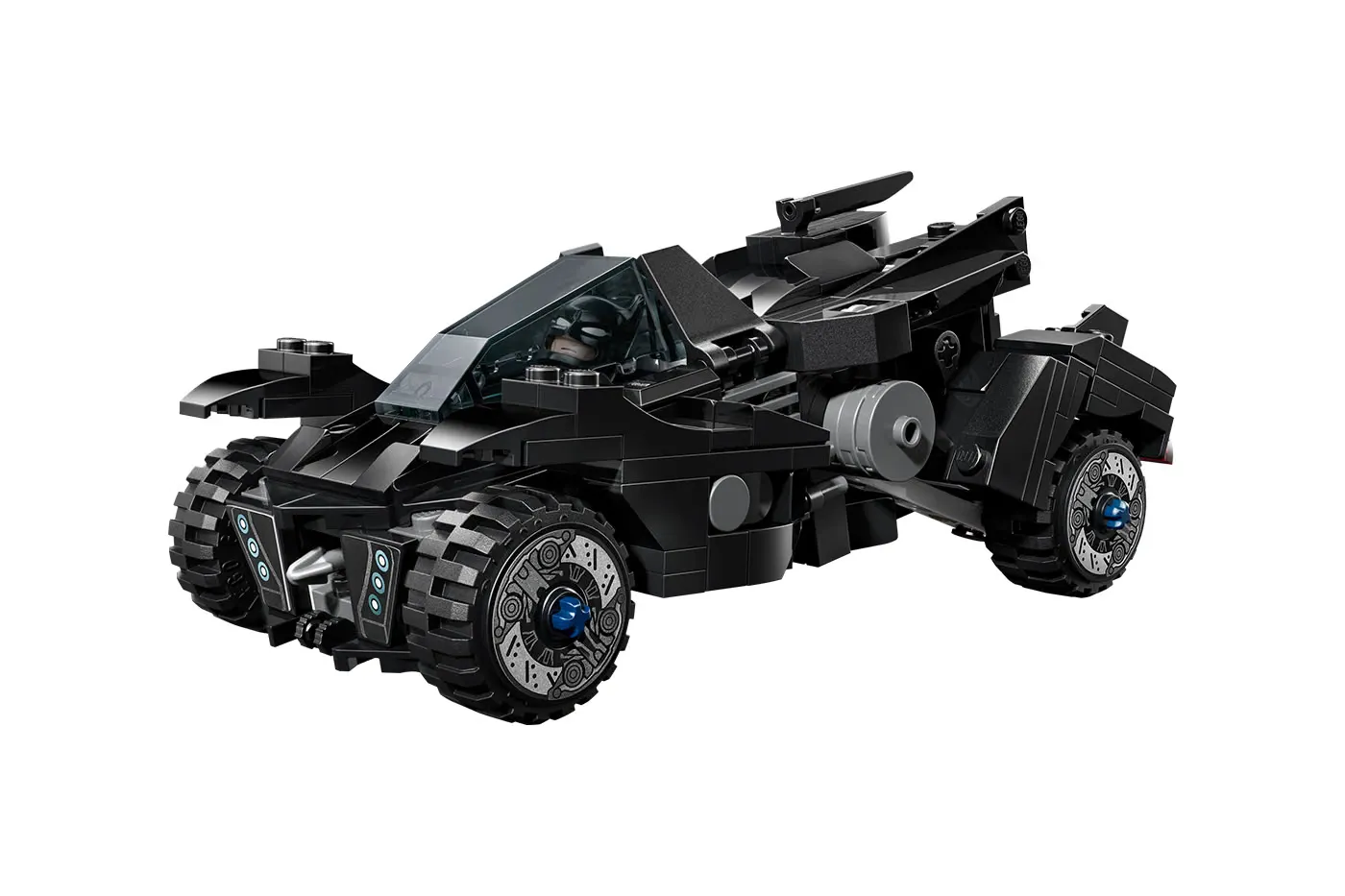 LEGO 犹如坦克般的「Arkham」蝙蝠车能在崎岖地形上弹跳